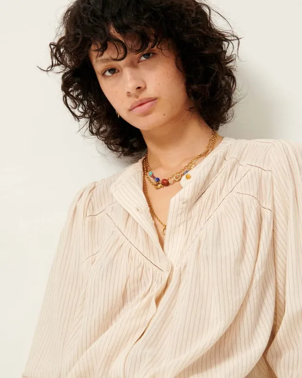 SAVI Sandblack | Blouse | SESSÙN Site officiel 